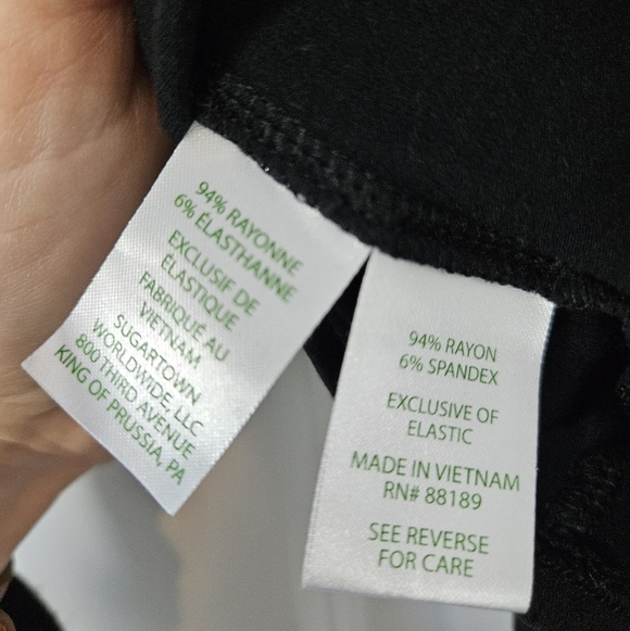 Lilly Pulitzer Floriana Black Built-in-Bra Sweetheart Smocked Top XS - Picture 6 of 6